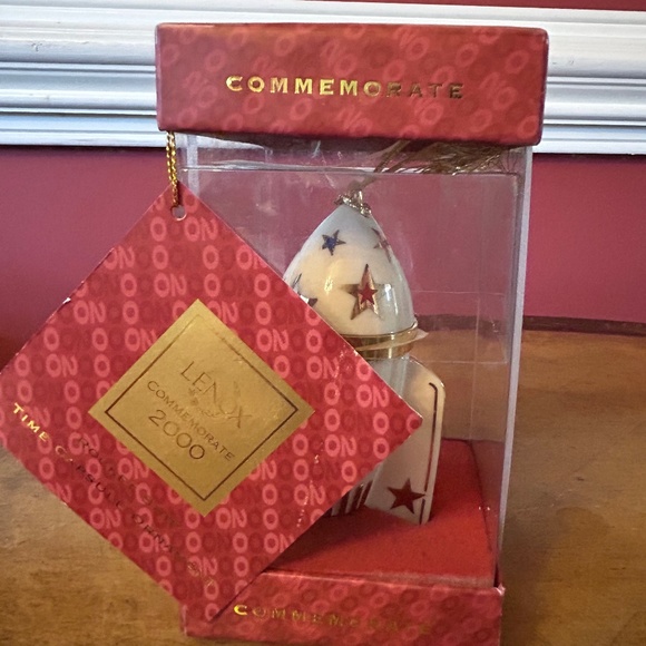 Lenox Rocket Box commemorative 2000 ornament NWT - Picture 6 of 9